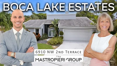 Boca Lakes Property Tour with Larry Mastropieri | 6910 NW 2nd Ter, Boca Raton